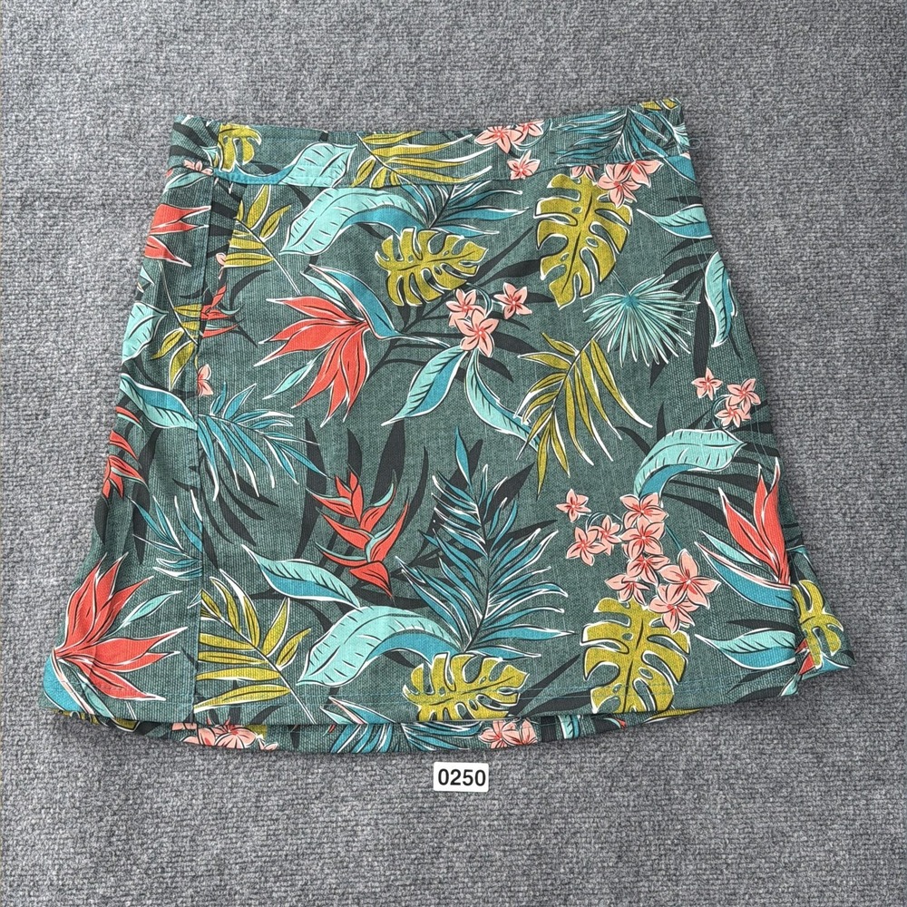 RipSkirt Hawaii Wrap Skirt Medium Tropical Jungle Length 2 Pockets Beach Cover